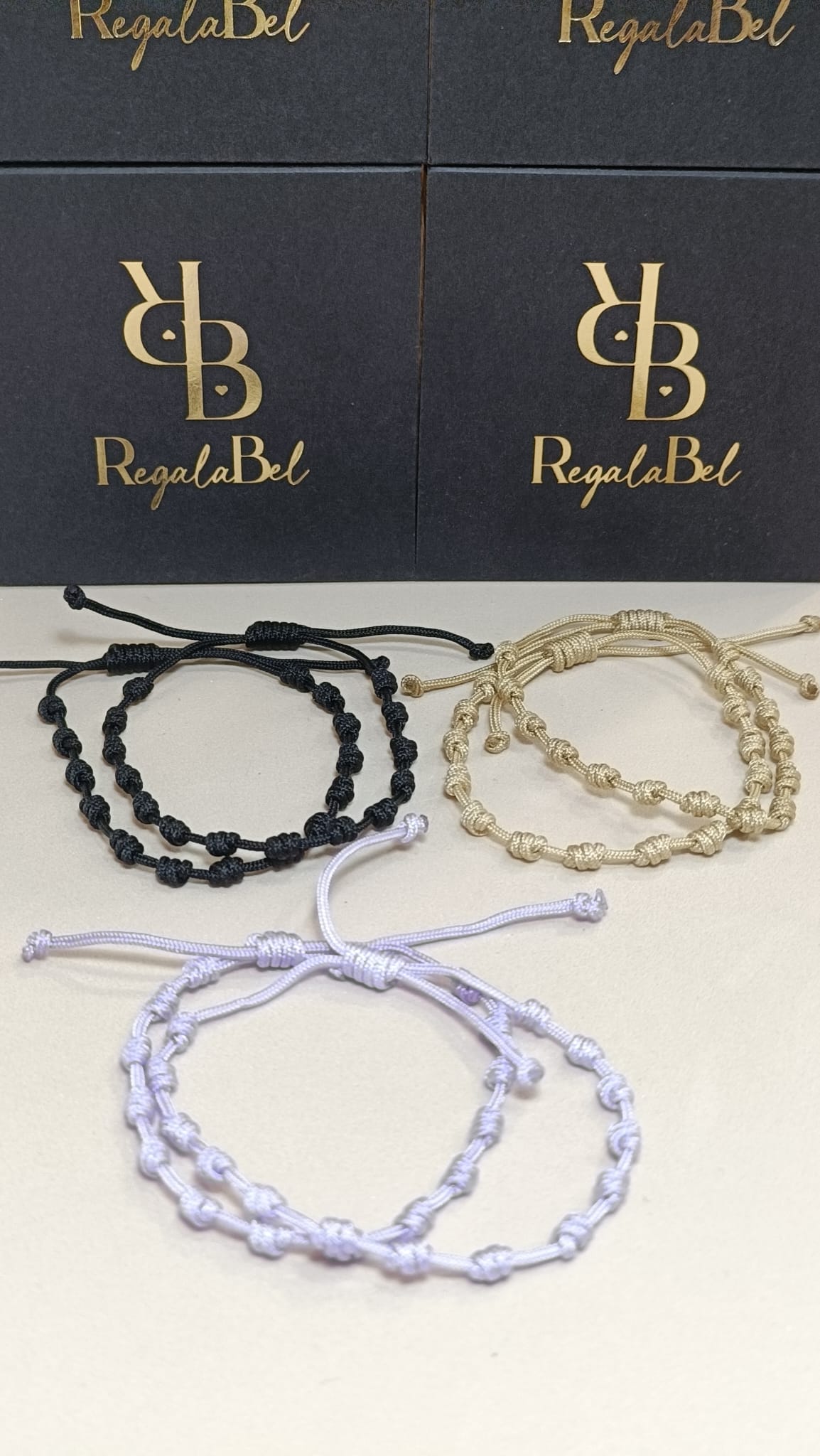 Pulsera de Nudos Ajustable para Hombre