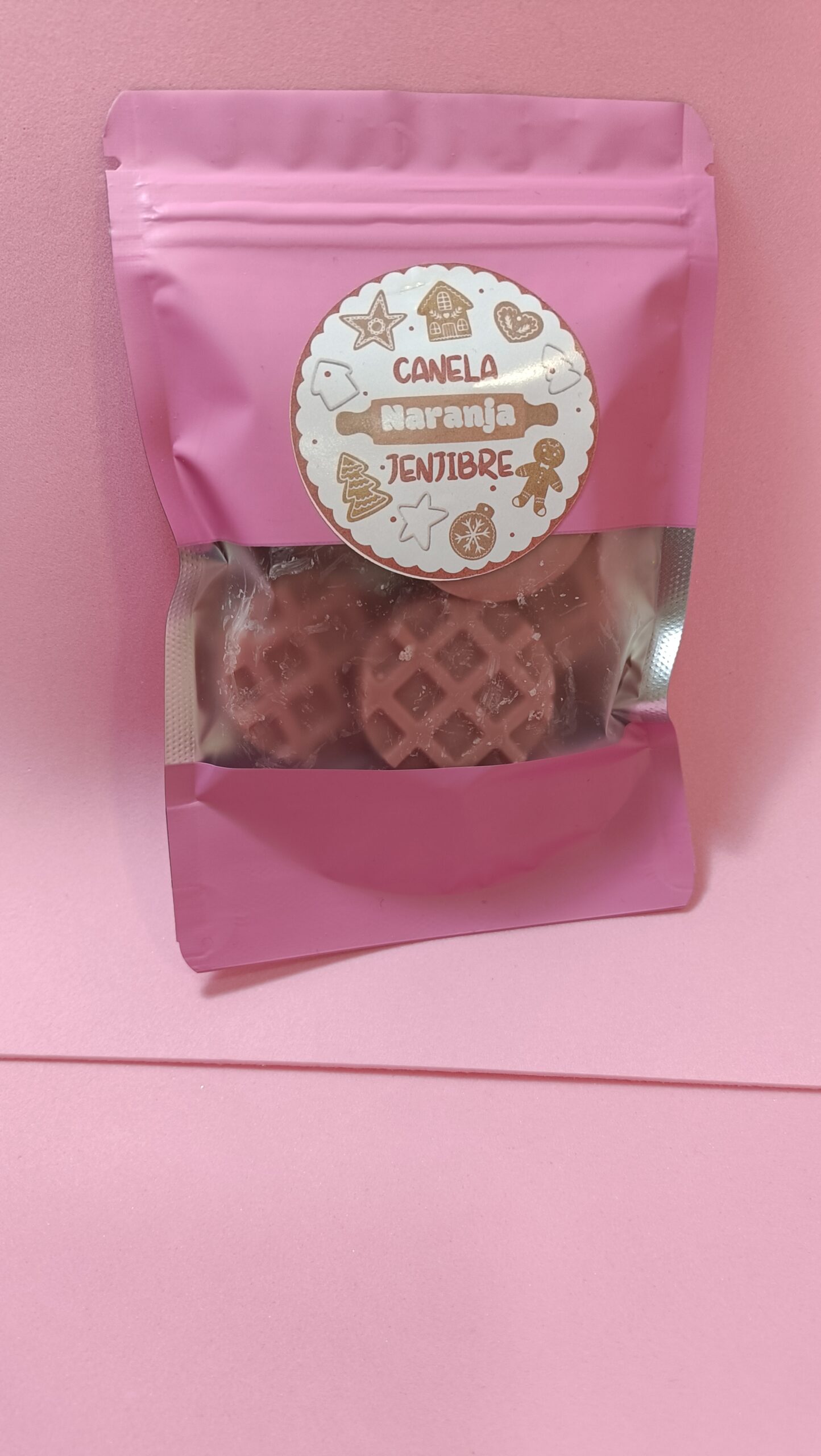 Bolsa de Wax Melts Aromáticos – Galletas de Canela, Naranja y Jengibre