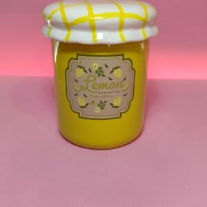 Quemador de Wax Melts tarro de mermelada de limón