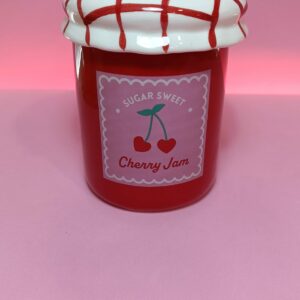 Quemador de Wax Melts tarro de mermelada de cereza