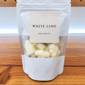 Wax melts aroma white lino