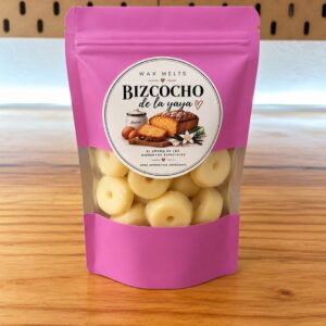 Wax melts aroma a bizcocho.